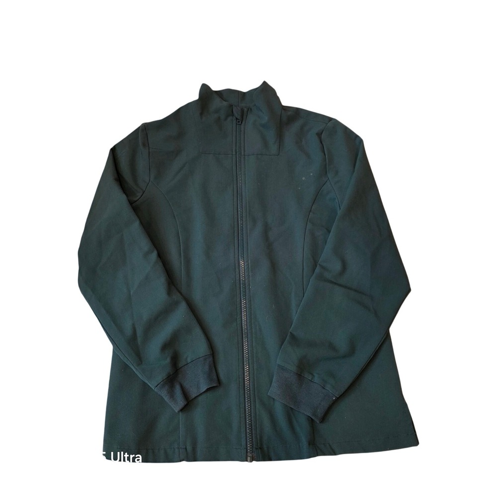 Mandala sea green zip up jacket‎ sz Med